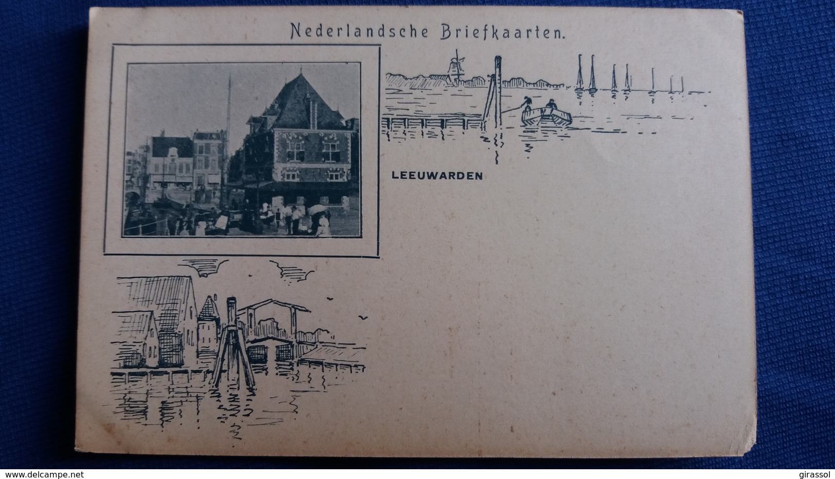 CPA LEEUWARDEN NEDERLANDSCHE BRIEFKAARTEN PHOTO DESSIN - Leeuwarden