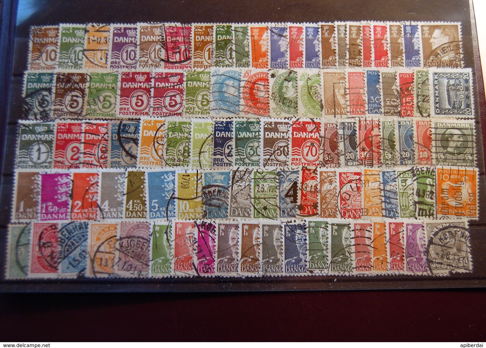 Danmark Danemark Danish - Batch Of 94 Stamps Used - Lotes & Colecciones