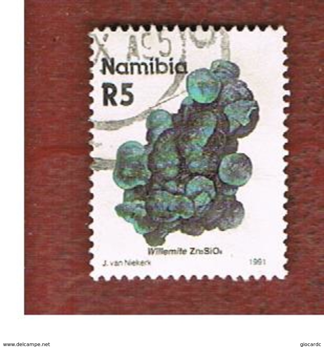 NAMIBIA  -  SG 567 -  1991 MINERALS: WILLEMITE   -  USED° - Namibia (1990- ...)