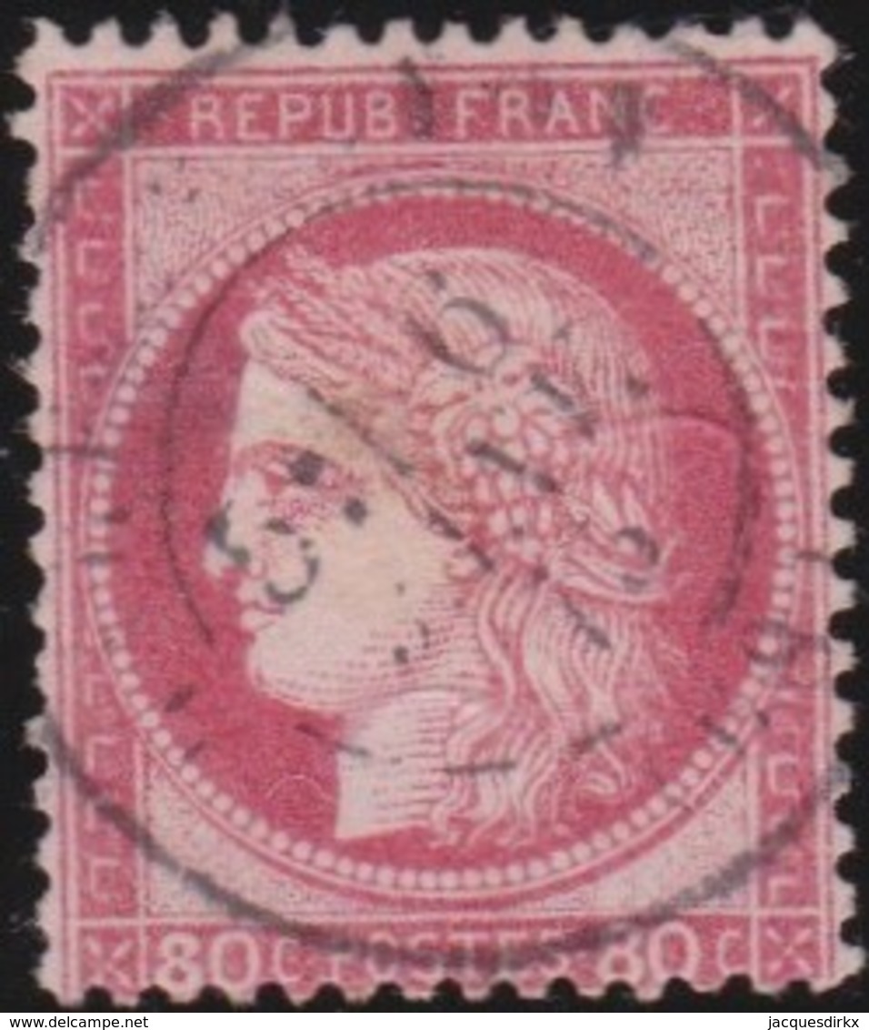 France  .   Yvert   .    57      .        O         .       Oblitéré - 1871-1875 Cérès