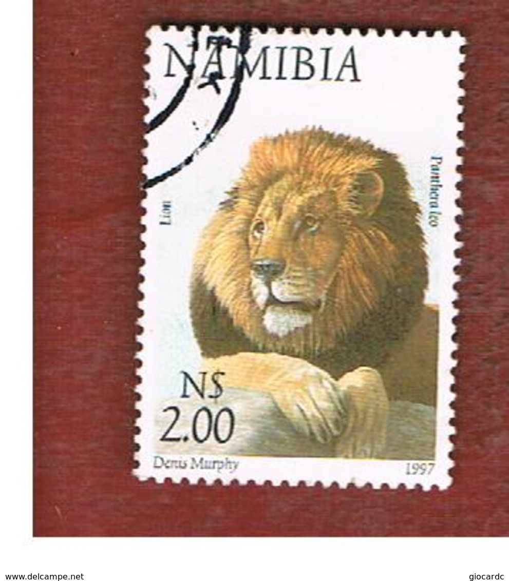 NAMIBIA  -  SG 763  -  1997  ANIMALS: LION  -  USED° - Namibie (1990- ...)