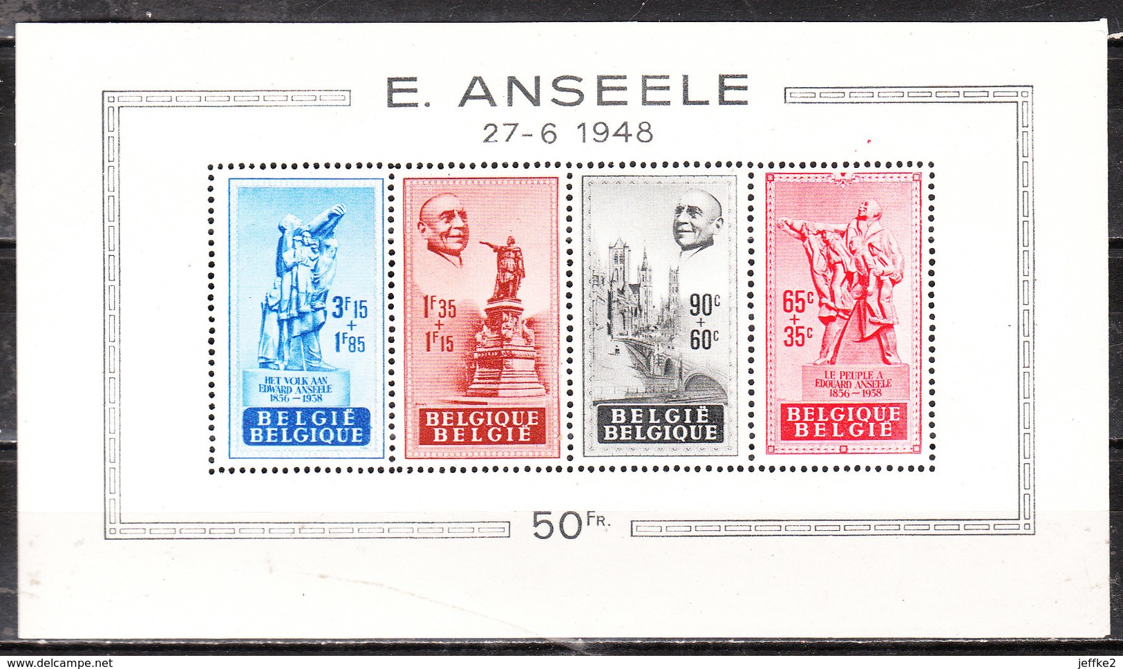 BL26**  Anseele - Bonne Valeur - MNH** - COB 220 - Vendu à 13% Du COB!!!! - 1924-1960