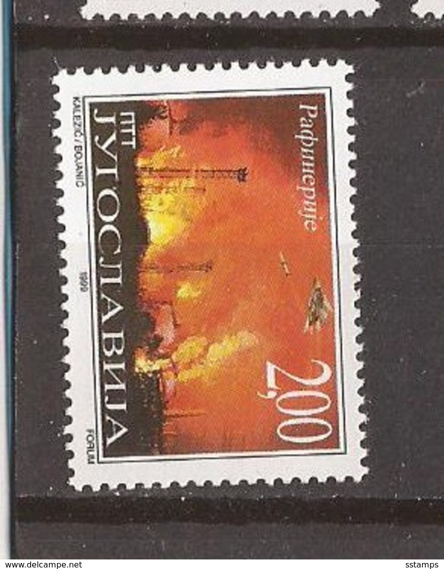 1999  2947  OELRAFFINERIA NATTO BOMBEN JUGOSLAVIJA JUGOSLAWIEN  MNH - Montenegro