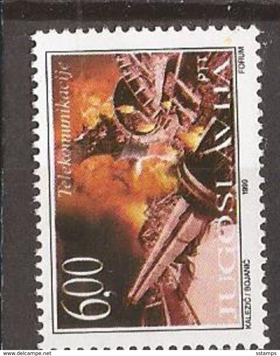 1999  2949  FERNSENDER AVALA  BELGRAD NATTO BOMBEN JUGOSLAVIJA JUGOSLAWIEN  MNH - Montenegro