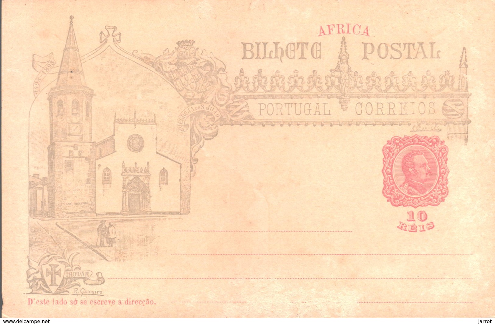 Lot De 6 Entiers Postaux - Afrique Portugaise