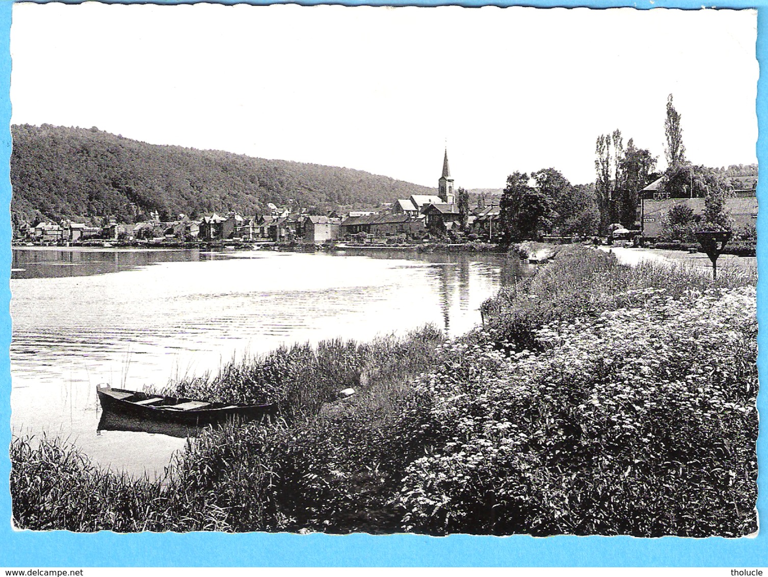 Profondeville-1961-Un Coude De La Meuse Et L'Eglise Saint-Remy-Edit.Ferd. Henry-Electricité-Mécanique, Profondeville - Profondeville