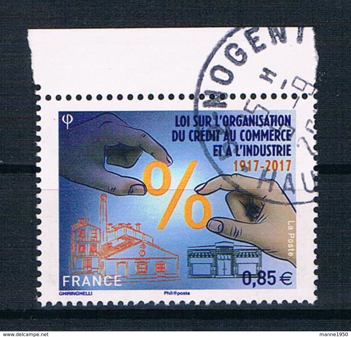 Frankreich 2017 Mi.Nr. ? Einzelmarke Gestempelt - Used Stamps