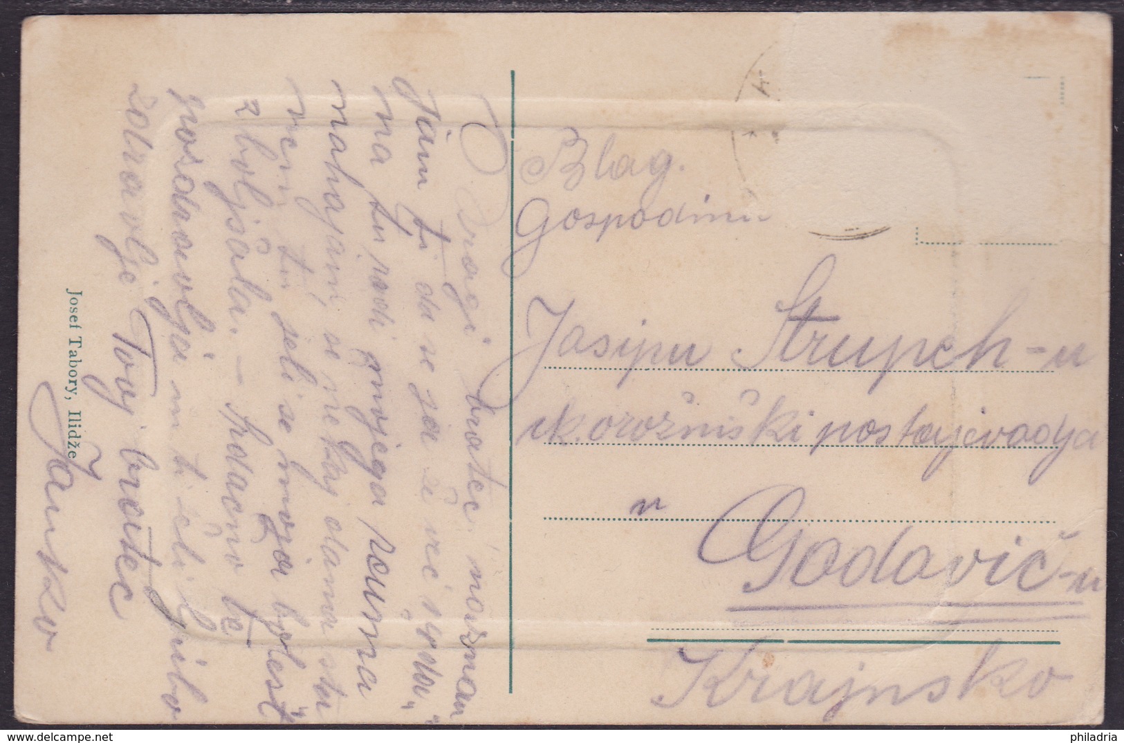 Ilidže, Militär Curhaus - Military Spa, Mailed 1912, Stamp Removed - Bosnia And Herzegovina