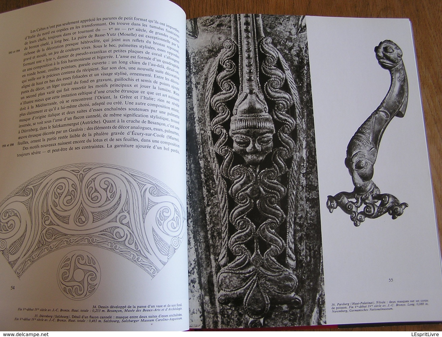 LES CELTES Histoire Beaux Arts Art Celtique Objets Bijoux Parures Univers des Formes Celtiques Age du Fer Gaule Europe