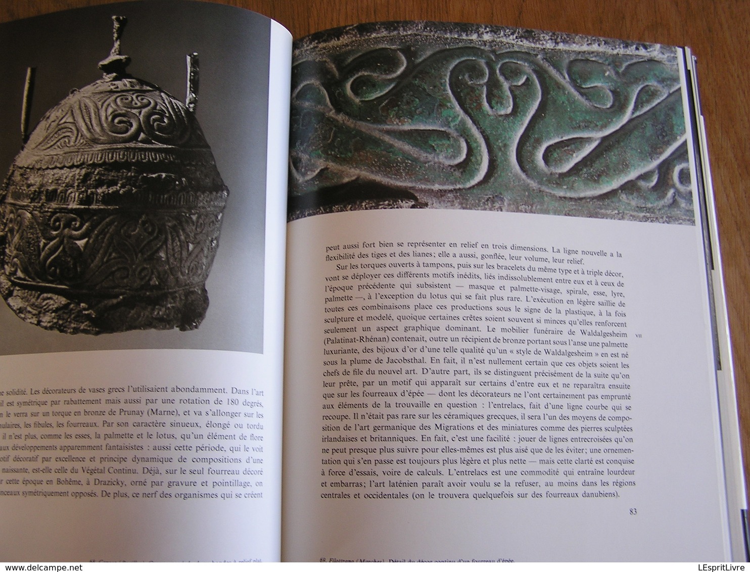 LES CELTES Histoire Beaux Arts Art Celtique Objets Bijoux Parures Univers des Formes Celtiques Age du Fer Gaule Europe