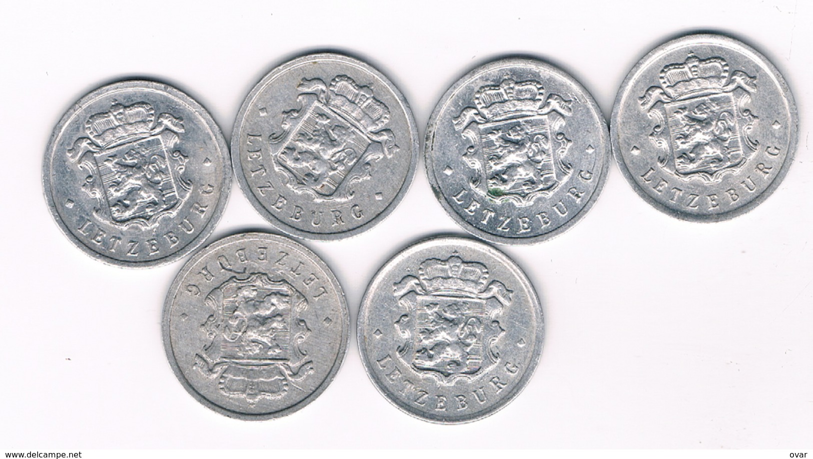 25 CENTIMES LOT LUXEMBOURG /6306/ - Luxembourg