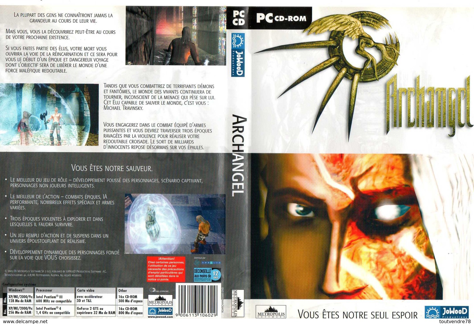 PC05 : Jeu PC "Archangel" - Jeux PC