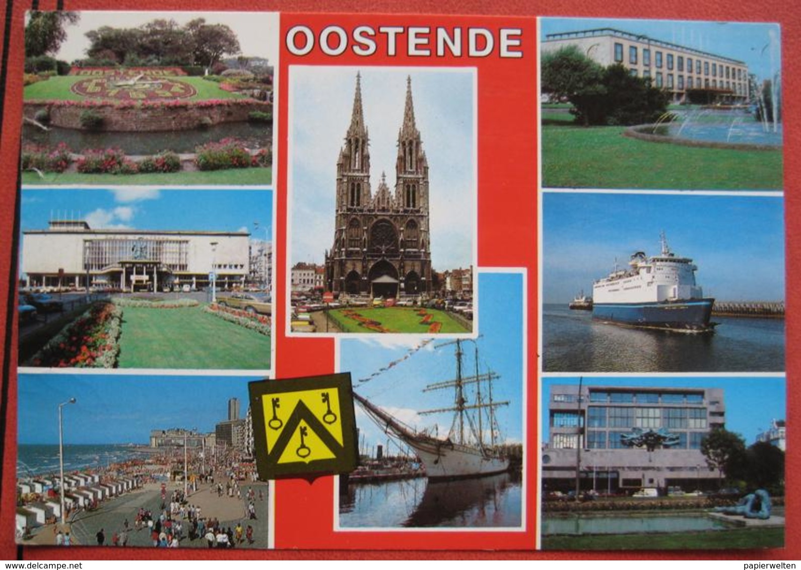 8200 Gleisdorf - Ansichtskarte Von Oostende Mit Nachporto / Nachgebühr / Nachtaxiert 1990 - Taxe