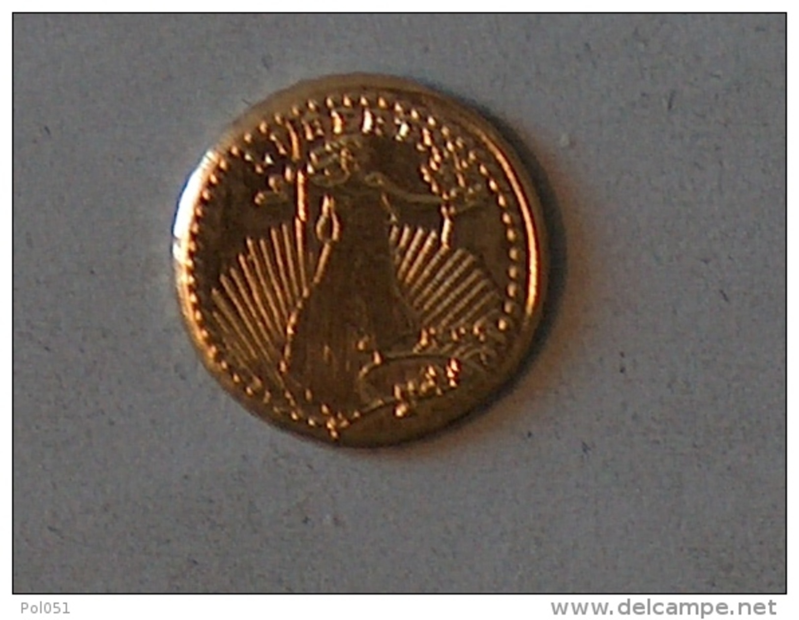 MINI OR GOLD Etats Unis USA Dollars Saint Gaudens 1907 - Andere & Zonder Classificatie