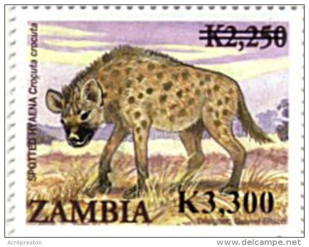 Zm1058 Zambia 2009, SG1058, K3,300 Surcharge On K2,250 Animals - Zambia (1965-...)