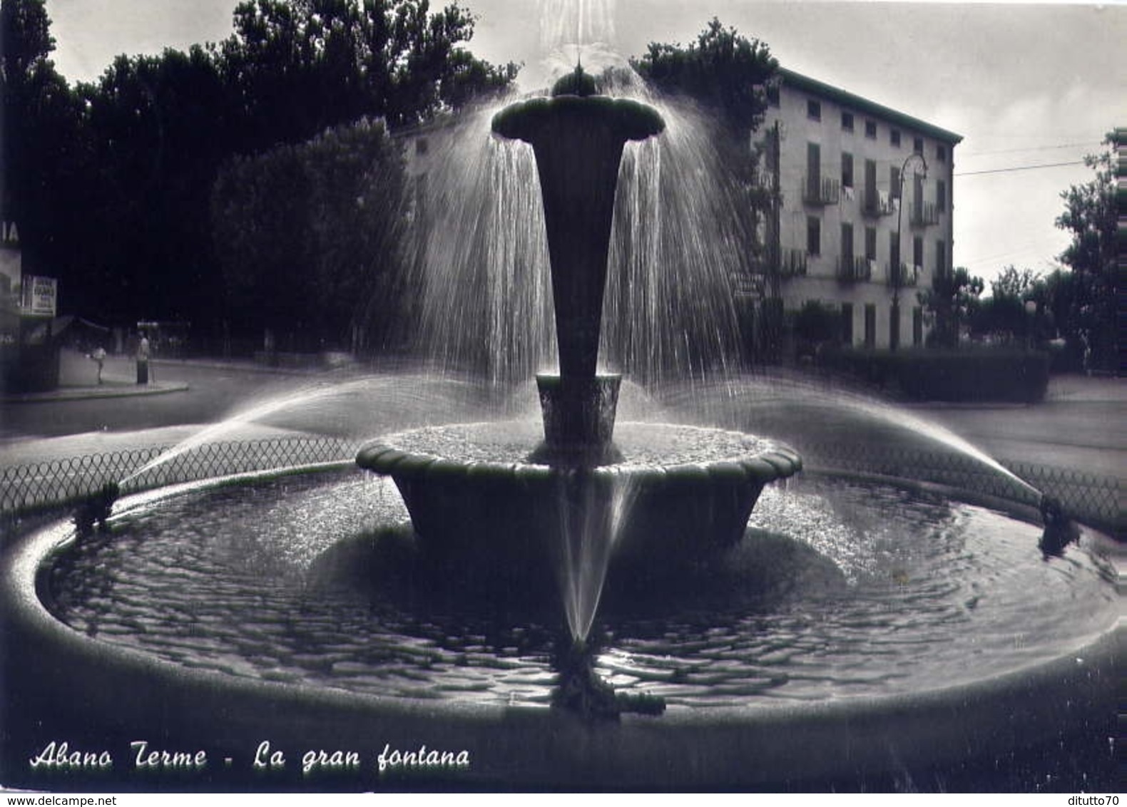 Albano Terme - La Gran Fontana - Formato Grande Viaggiata – E 13 - Padova