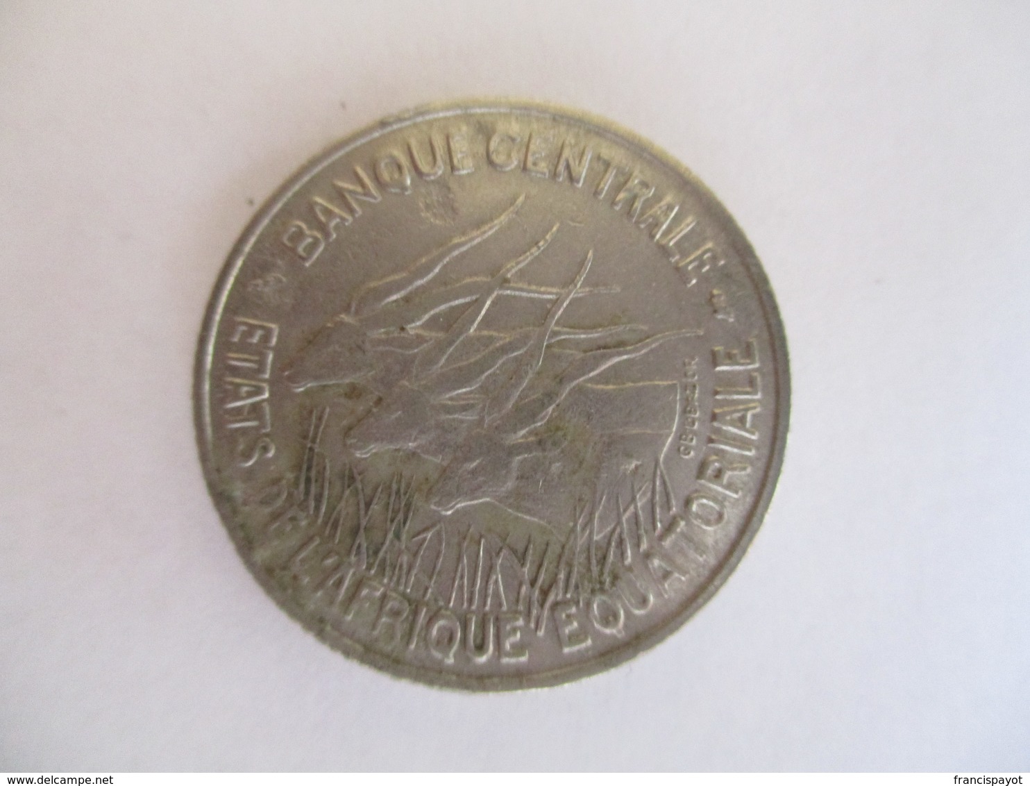 Etats D'Afrique équatoriale: 100 Francs CFA 1967 - Pied-fort - Other - Africa