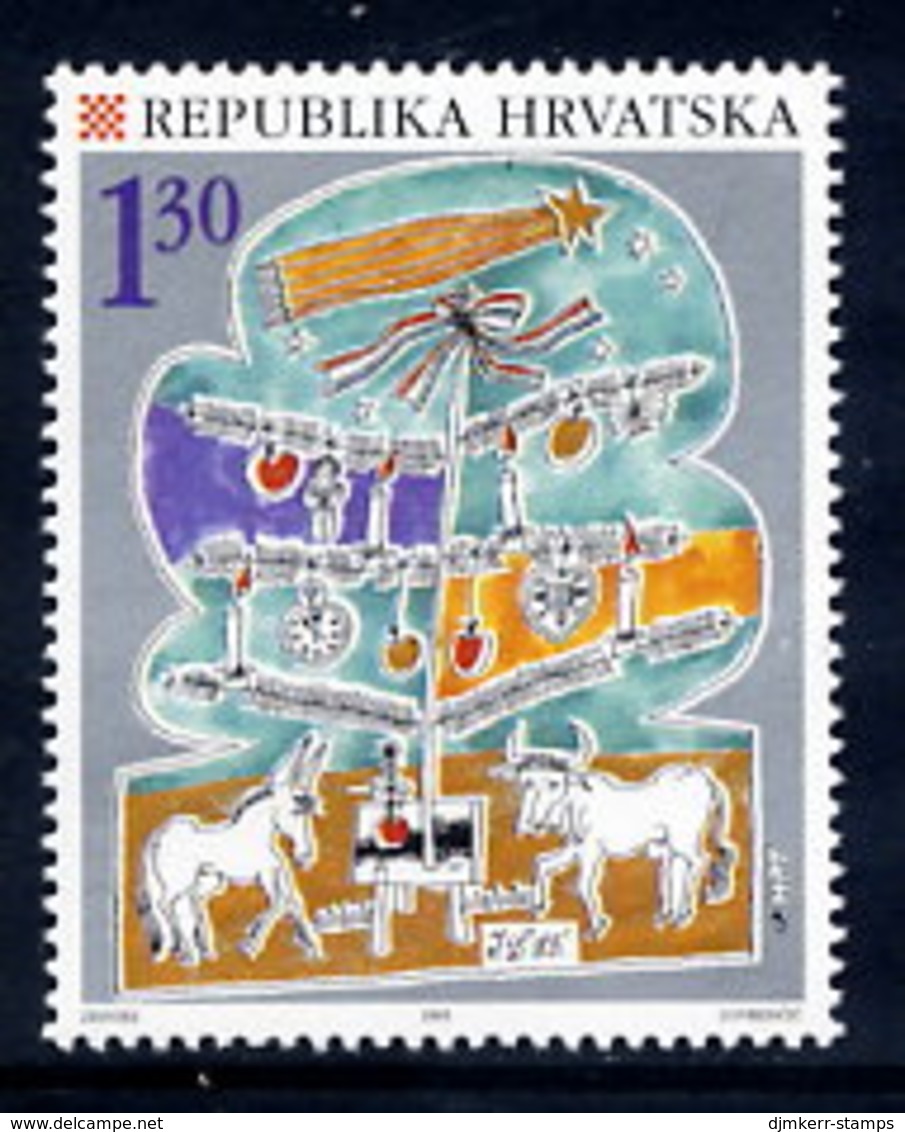 CROATIA 1995 Christmas MNH / **.  Michel 353 - Croatie