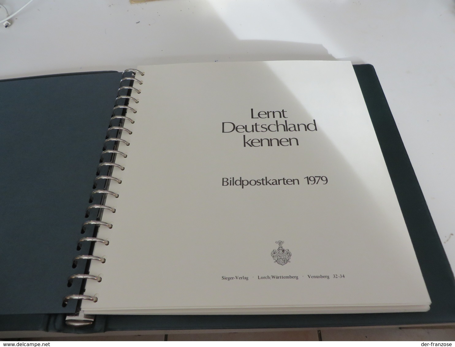 DEUTSCHLAND  1979. BILDPOSTKARTEN  O /  LERNT DEUTSCHLAND KENNEN  Auf. LINDNER - VORDRUCK Und RINGBINDER - Colecciones (en álbumes)