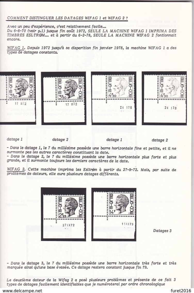 Belgique ELSTROM  Les Marques De L Atelier Du Timbre  Par R Huberty 35 Pages - Guides & Manuels