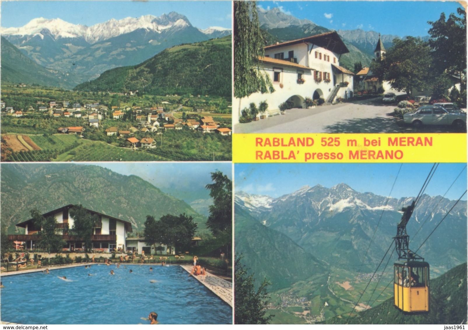 ITALY. POSTCARD MERANO - Otros & Sin Clasificación