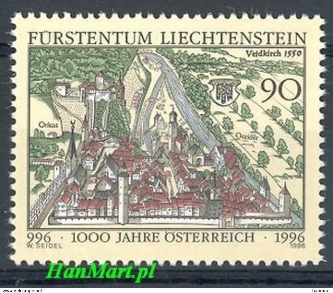 Liechtenstein 1996 Mi 1137 MNH ( ZE1 LCH1137 ) - Autres & Non Classés