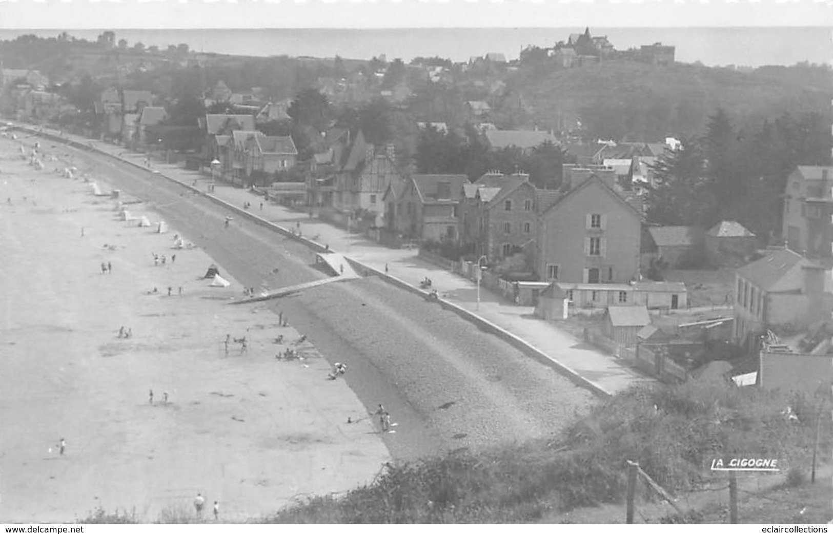 Pléneuf-Val-André       22           La Plage , Vue De Murs Blancs          (voir Scan) - Pléneuf-Val-André