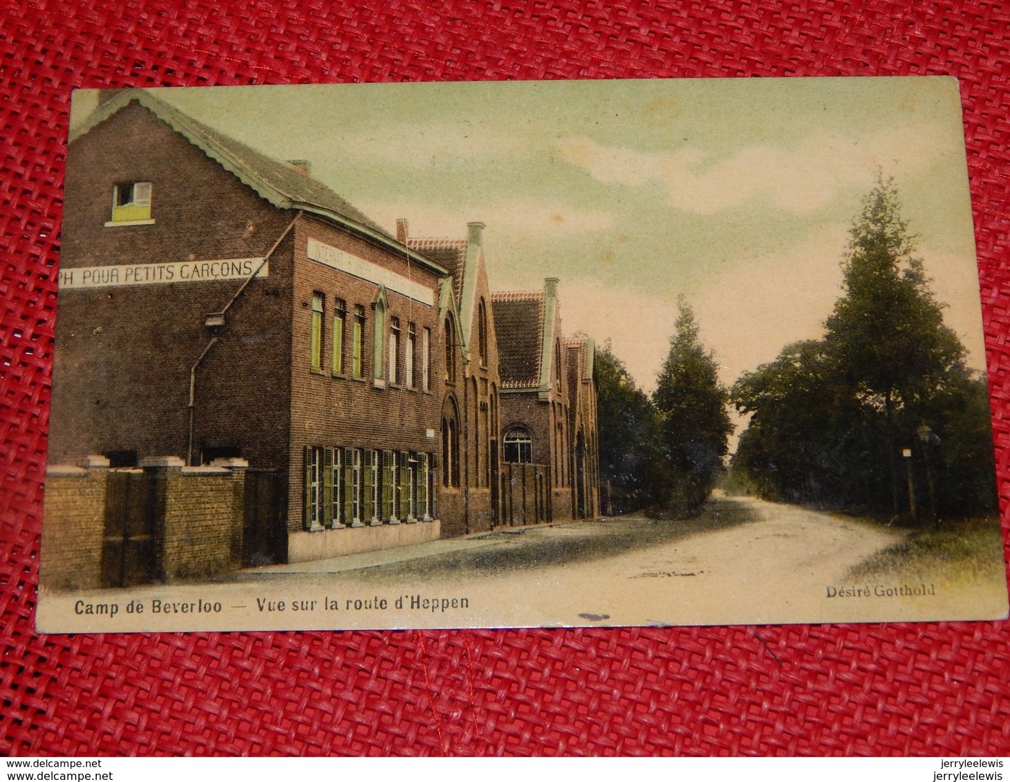 LEOPOLDSBURG  - BOURG-LEOPOLD  -  Kamp Van Beverloo  -  Vue Sur La Route D'Heppen   -  1909 - Leopoldsburg (Camp De Beverloo)