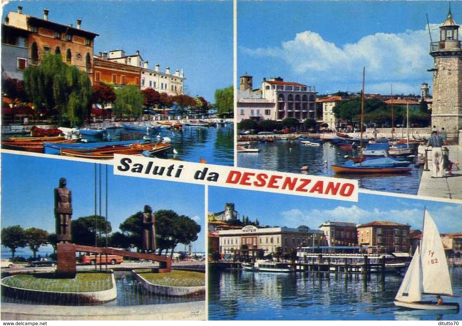 Saluti Da Desenzano - Lago Di Garda - Formato Grande Viaggiata – E 13 - Altri & Non Classificati