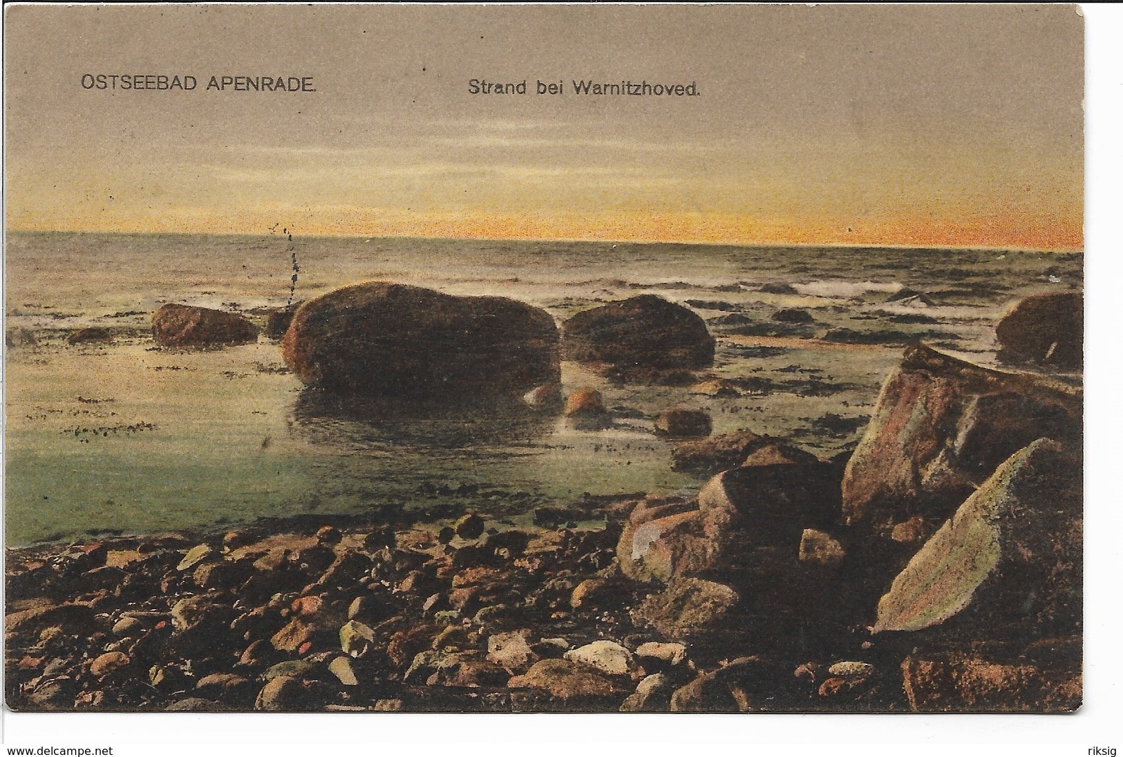 Ostseebad Apenrade.Germany   Feltpostkarte. Used 1916.  S-4759 - Nordschleswig