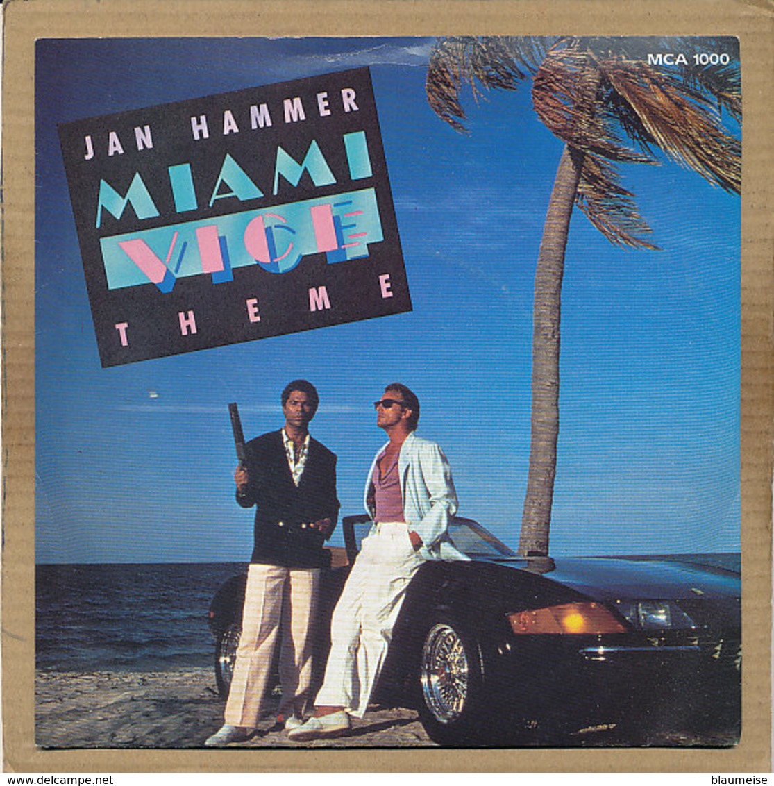 7" Single, Jan Hammer, Miami Vice Theme - Disco, Pop
