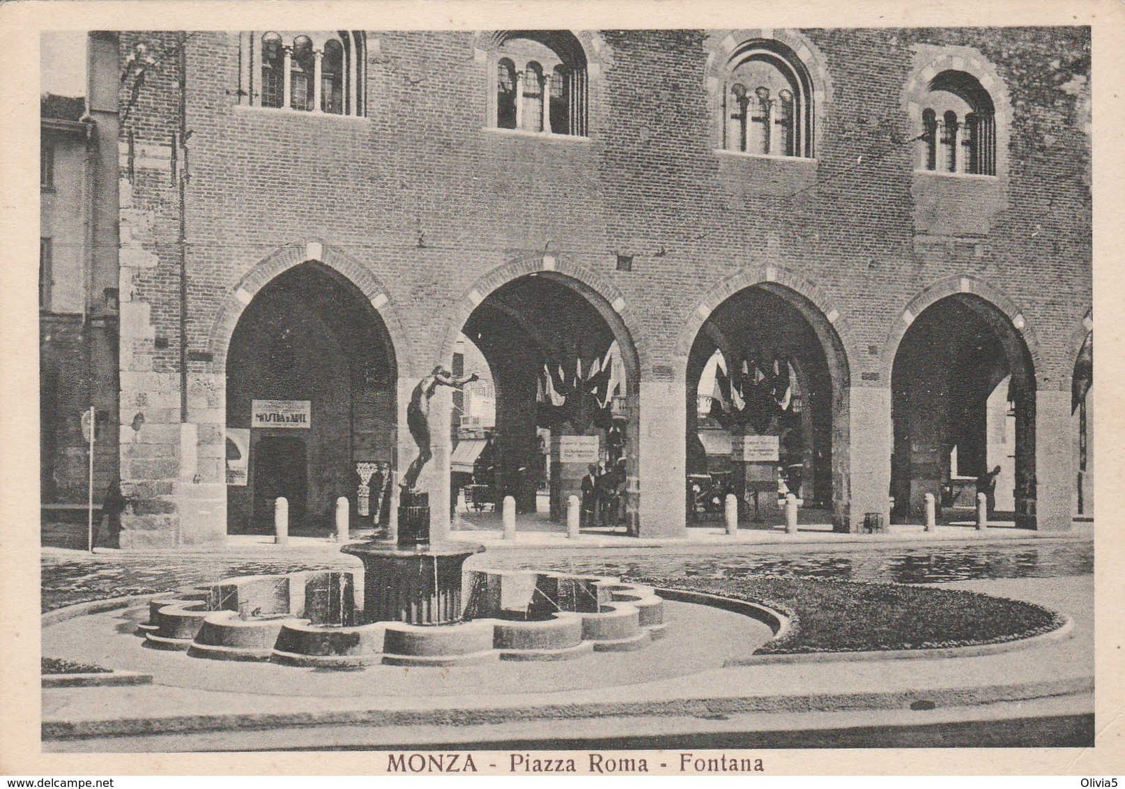 MONZA - PIAZZA ROMA - FONTANA - Monza