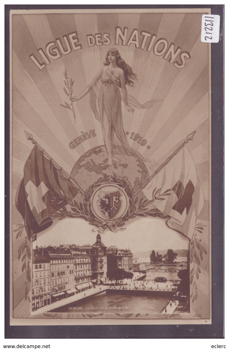 GENEVE - LIGUE DES NATIONS 1919 - TB - Genève