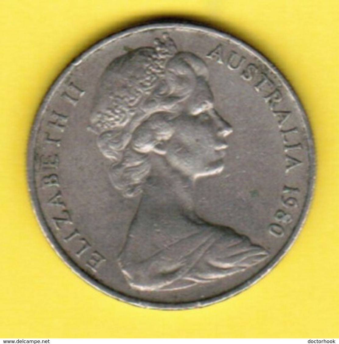 AUSTRALIA  20 CENTS 1980 (KM # 66) #5390 - 20 Cents