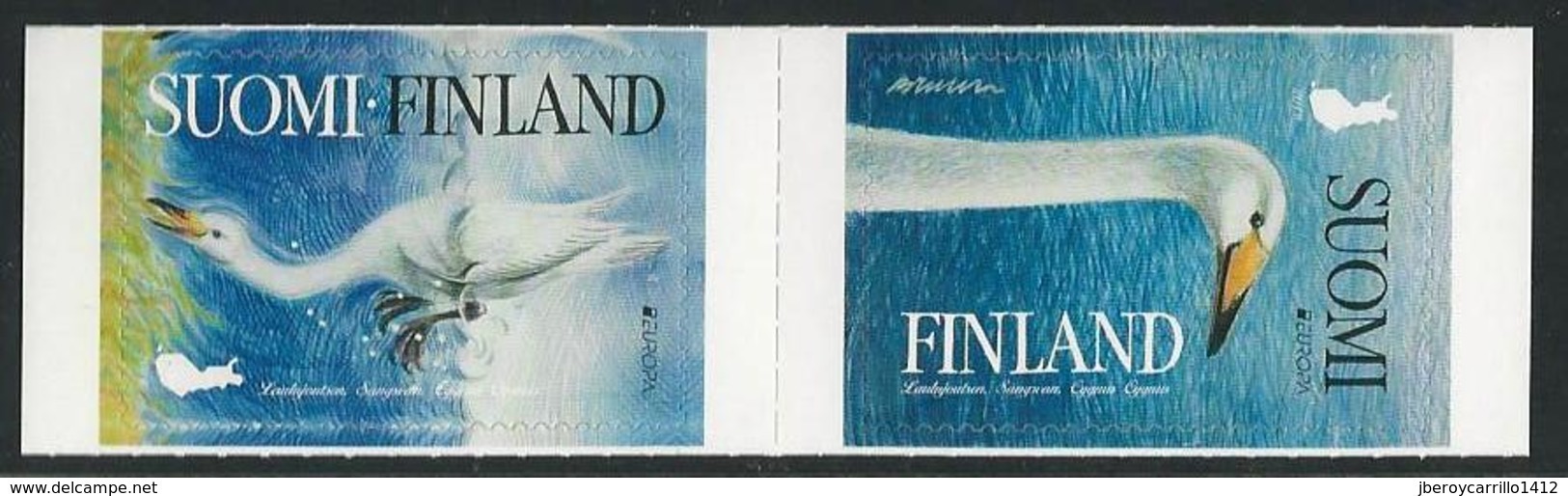 FINLANDIA /FINLAND / FINNLAND /FINLANDIE   -EUROPA 2019-NATIONAL BIRDS.-"AVES-BIRDS -VÖGEL-OISEAUX"- SERIE  N - 2019