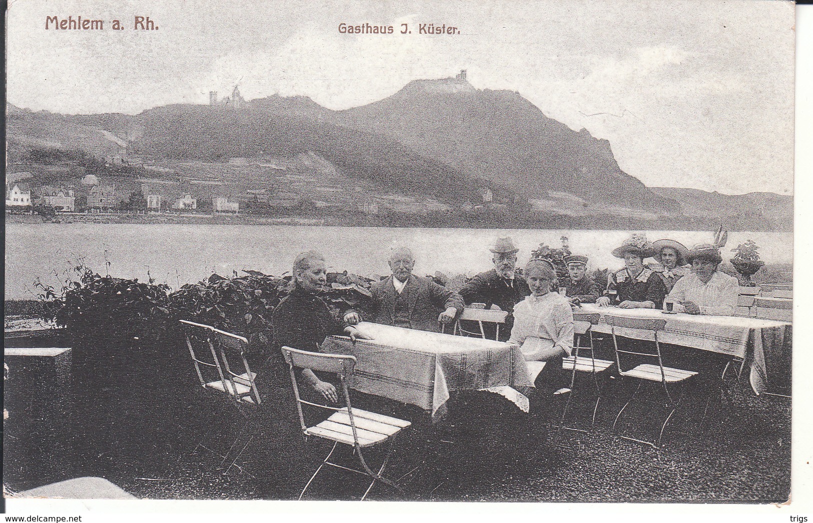 Mehlem A. Rh. - Gasthaus J. Küster - Bonn