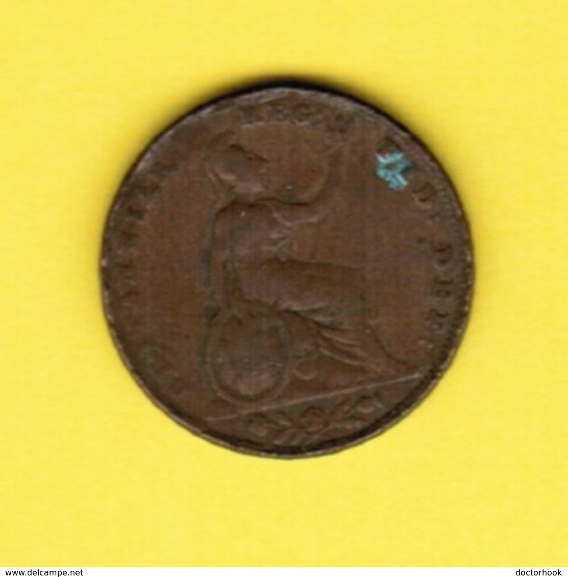 GREAT BRITAIN  1 PENNY 1853 (KM # 739) #5394 - D. 1 Penny