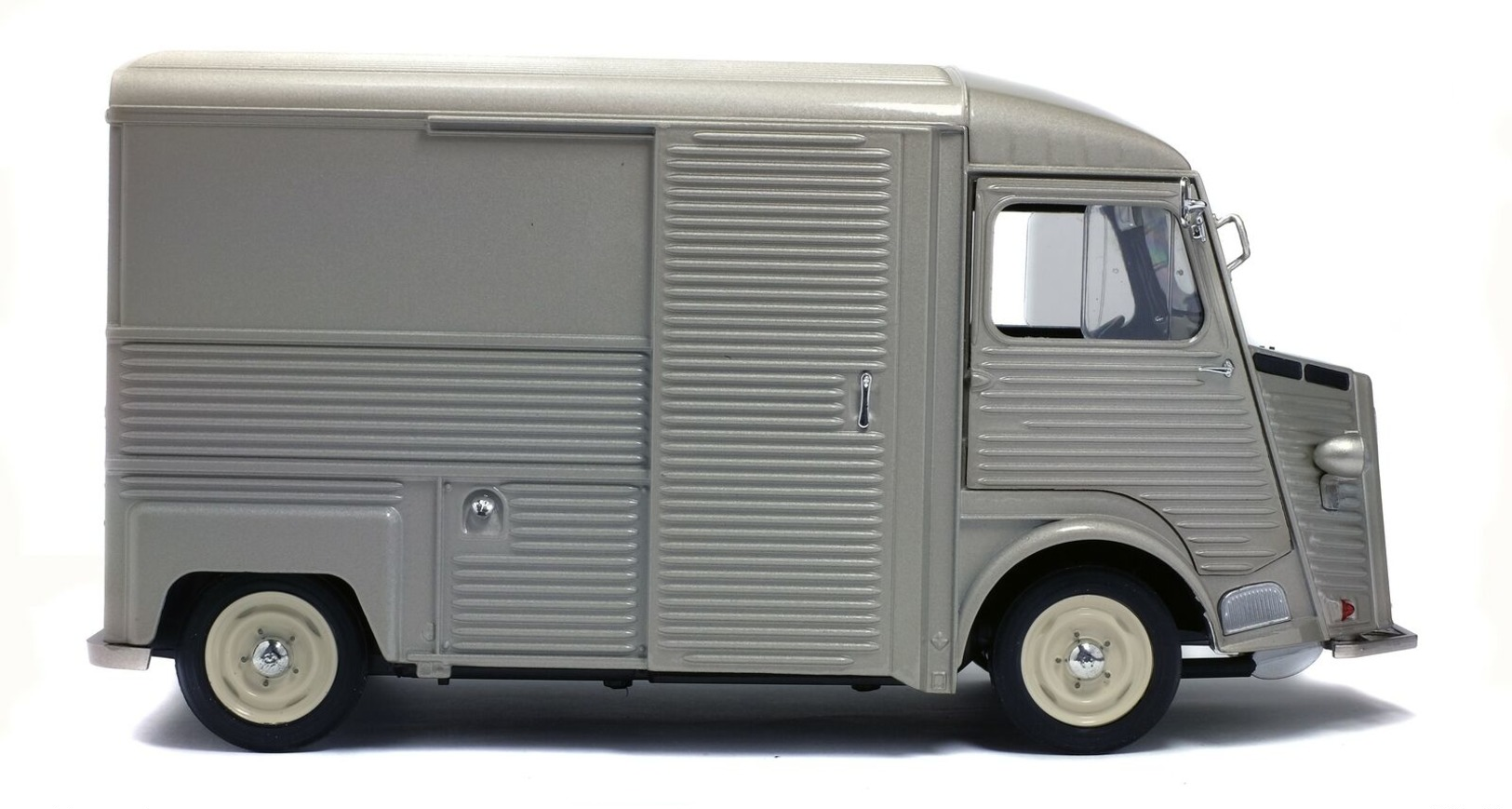 CITROEN TYPE HY TOLE GRIS 1969 SOLIDO S1850020 1/18 FOURGON UTILITAIRE GREY MET - Solido