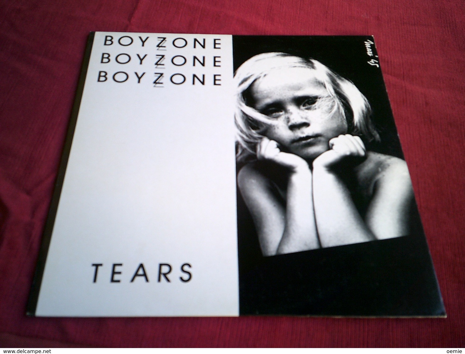 BOYZONE  °°  TEARS - 45 T - Maxi-Single