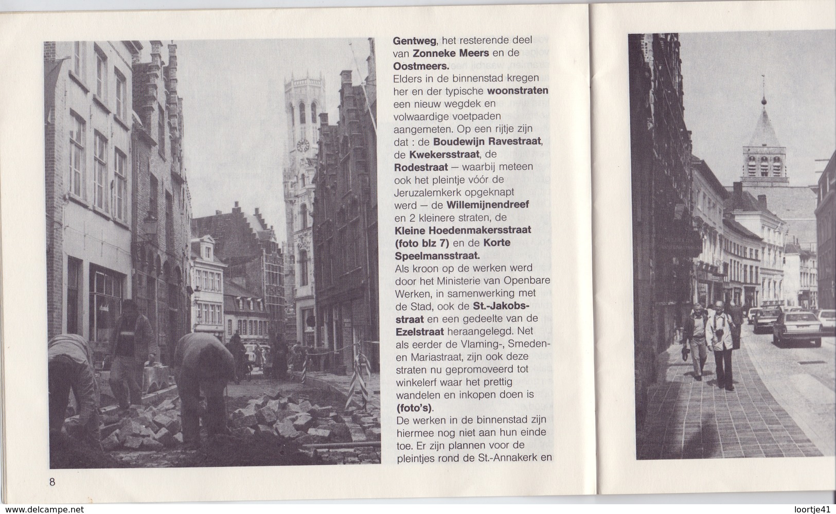 Tijdschrift - Stad Brugge - Brugge Nu En Straks - 1984 - Histoire