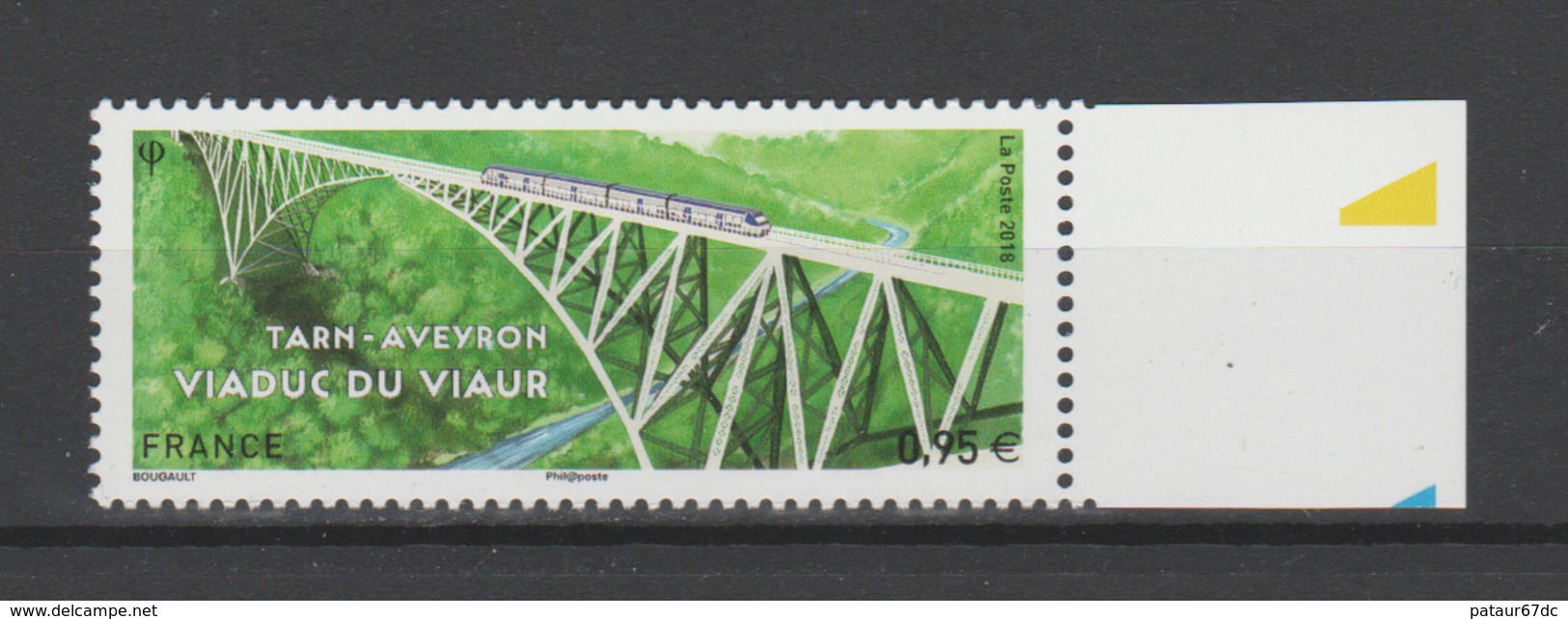 FRANCE / 2018 / Y&T N° 5247 ** : Viaduc Du Viaur BdF D - Gomme D'origine Intacte - Neufs