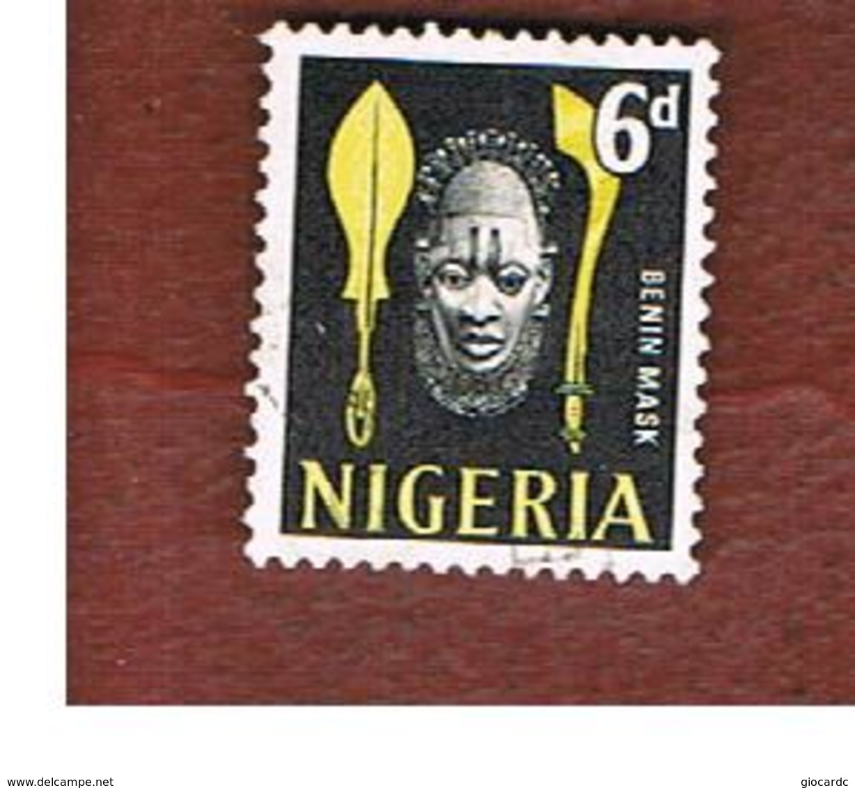 NIGERIA  -  SG 95  -  1961 MASK   -  USED * - Nigeria (1961-...)