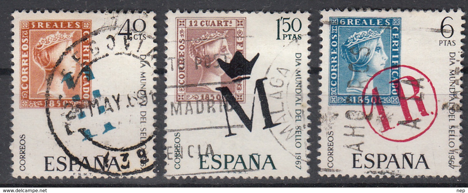 SPANJE - Michel - 1967 - Nr 1685/87 - Gest/Obl/Us - Oblitérés