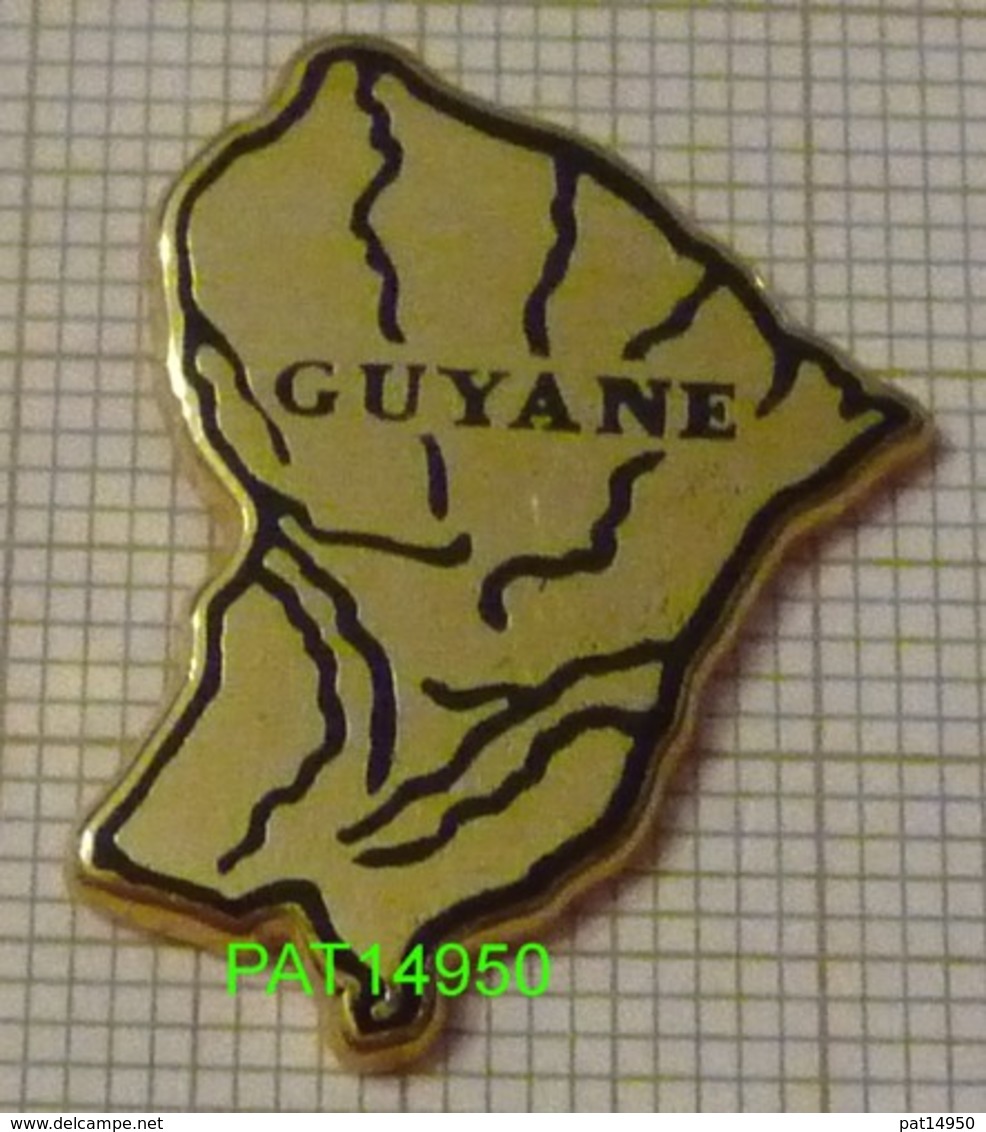 DOM TOM GUYANE Dpt 973  CARTE Des FLEUVES En Version ARTHUS BERTRAND - Arthus Bertrand