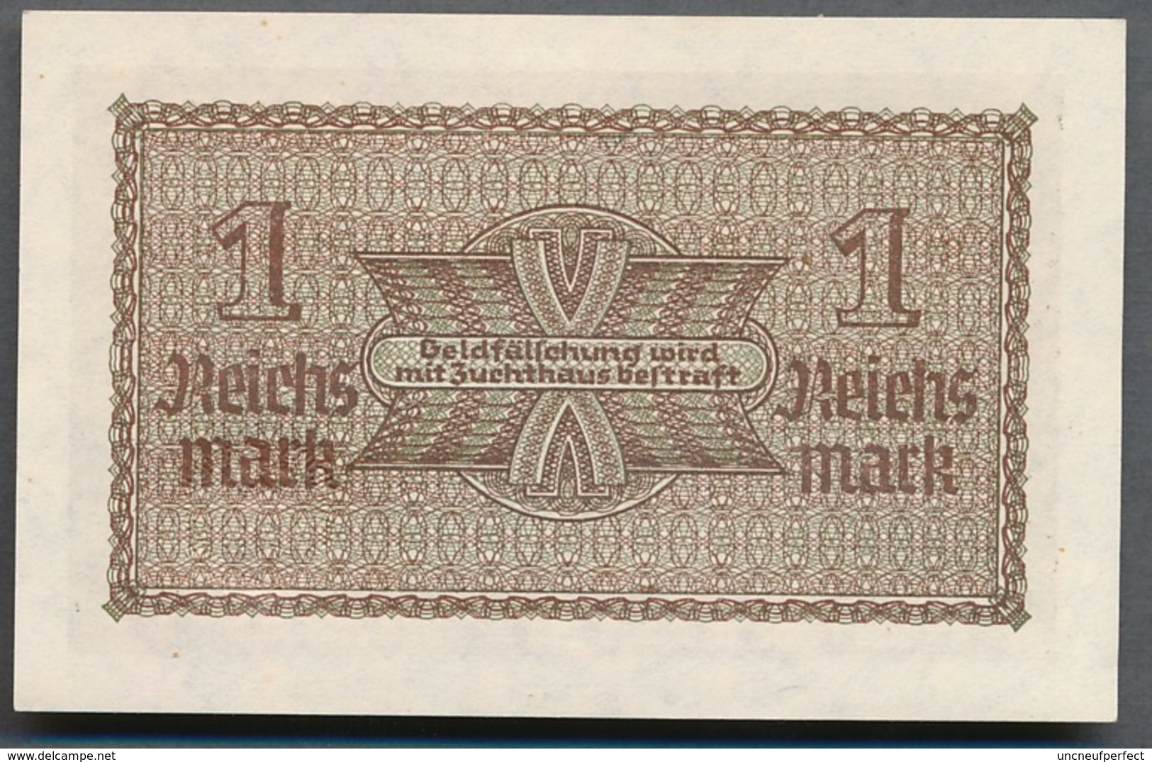 P-R136a  Ro551  ZWK-2a  1 Reichsmark 1939/44 ** UNC ** - Sonstige & Ohne Zuordnung