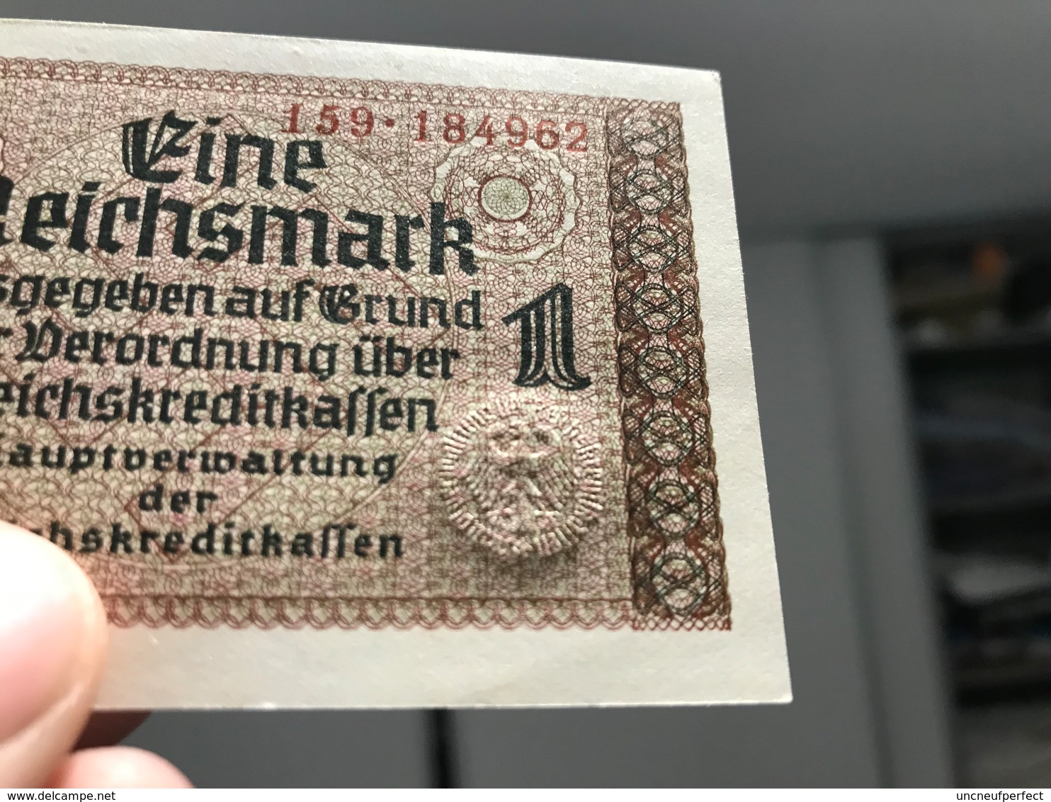 P-R136a  Ro551  ZWK-2a  1 Reichsmark 1939/44 ** UNC ** - Other & Unclassified