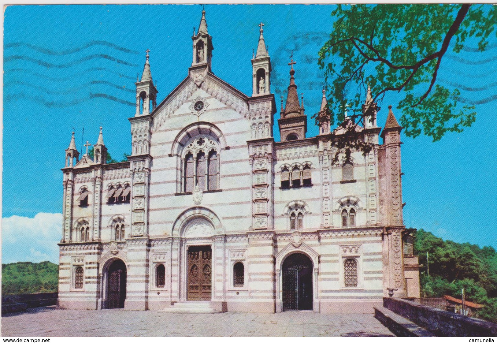 Cartolina Chiese- SaNTUARIO NOSTRA SIGNORA DI MONTENEGRO-RAPALLO - Chiese E Conventi