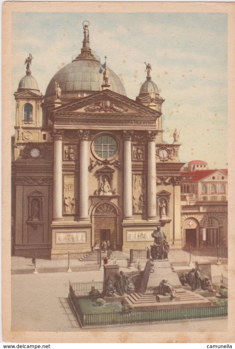 Cartolina Chiese-BASILICA DI MARIA AUSILIATRICE -TORINO - Chiese E Conventi