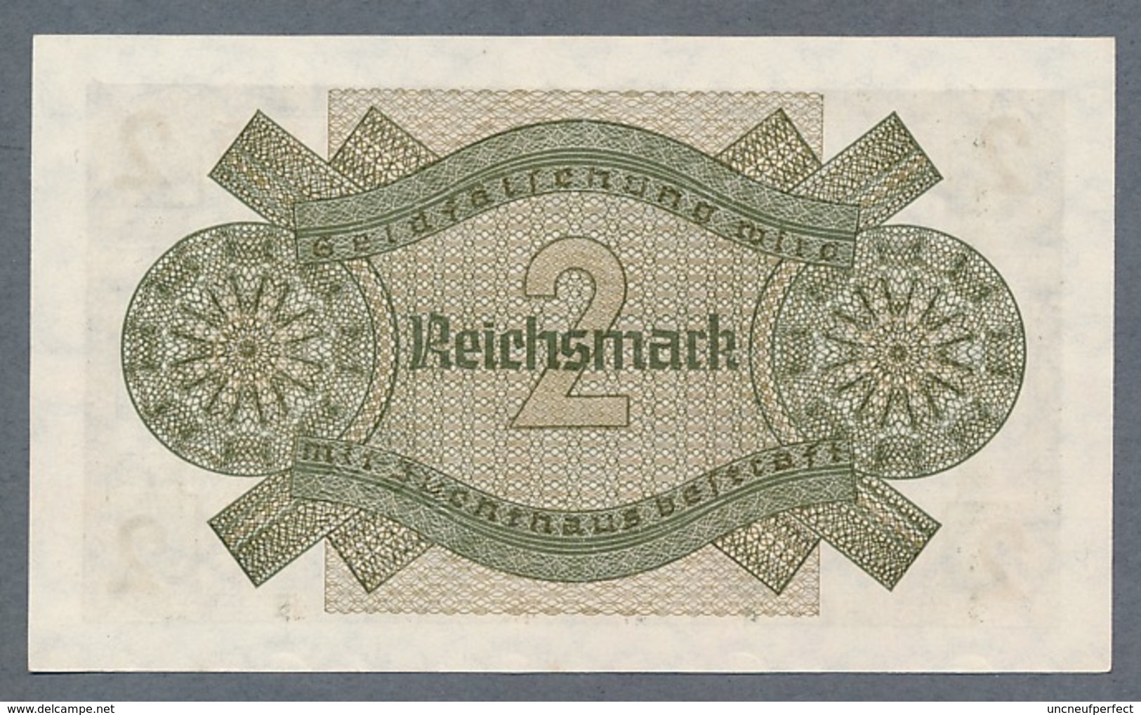 P-R137  Ro552a  ZWK-3a  2 Reichsmark 1939/44 ** UNC ** - Other & Unclassified