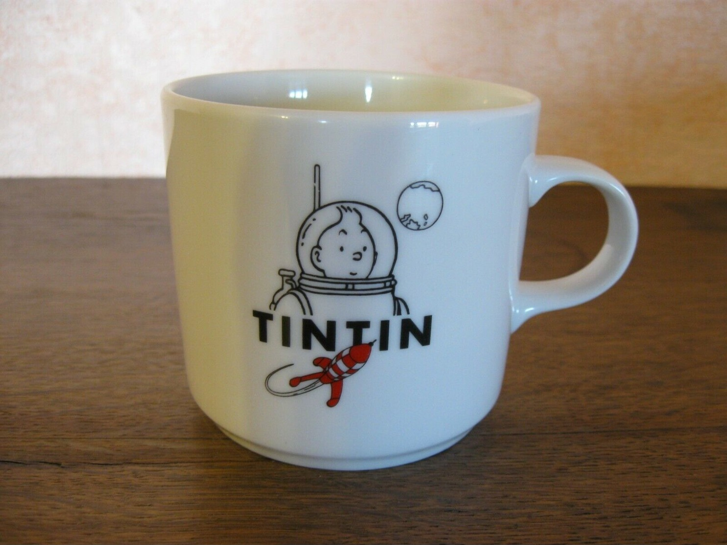 Tasse Mug Tintin Lune Hergé Moulinsart 1999. - Art De La Table